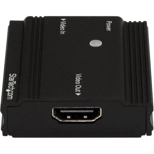StarTech.com HDMI Signal Booster   HDMI Repeater Extender   4K 60Hz Left/500