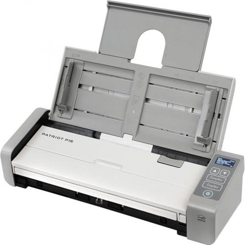 Visioneer Patriot P15 Sheetfed Scanner   600 Dpi Optical   TAA Compliant Left/500