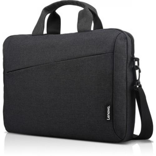Lenovo 15.6" Laptop Casual Toploader   Black   Water Resistant   Polyester Body   Handle, Luggage Strap   Casual And Stylish Design Left/500
