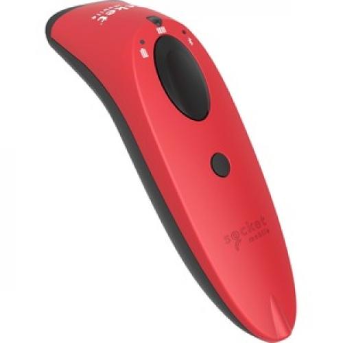 SocketScan&reg; S700, 1D Imager Barcode Scanner, Red Left/500
