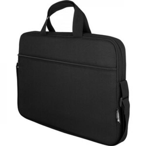 Urban Factory Nylee Carrying Case (Messenger) For 14" Notebook   Black Left/500