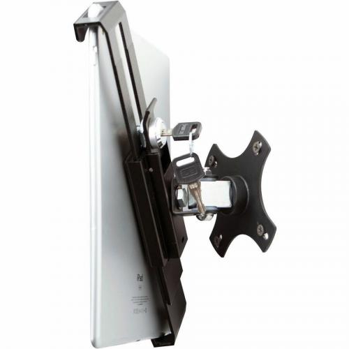 CTA Digital Compact Security Wall Mount For 7 14 Inch Tablets, Including IPad 10.2 Inch (7th/ 8th/ 9th Generation) Left/500