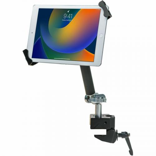 CTA Digital Heavy Duty Security Pole Clamp For 7 14 Inch Tablets, Including IPad 10.2 Inch (7th/ 8th/ 9th Generation) Left/500