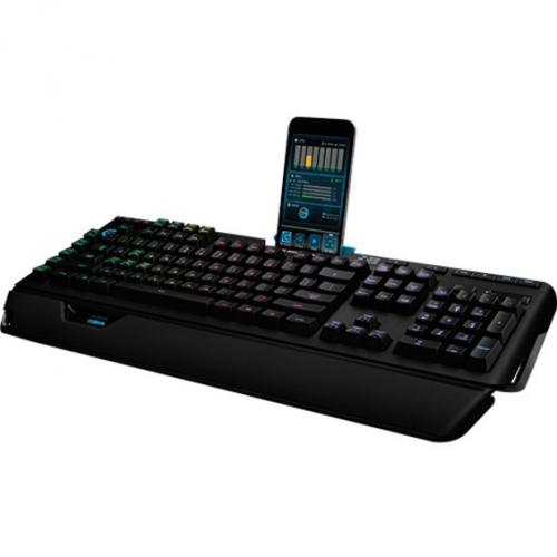 Logitech G910 Orion Spectrum RGB Mechanical Gaming Keyboard Left/500
