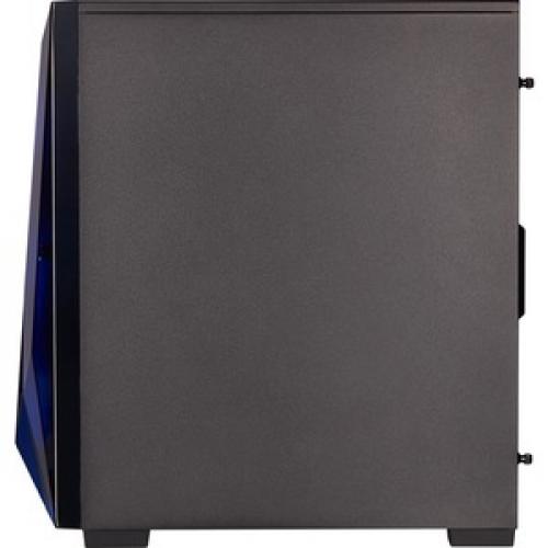 Corsair Carbide Series SPEC DELTA RGB Tempered Glass Mid Tower ATX Gaming Case   Black Left/500