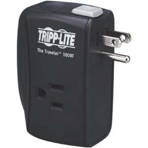 Tripp Lite By Eaton Protect It! 2 Outlet Portable Surge Protector, Direct Plug In, 1050 Joules, Ethernet Protection Left/500