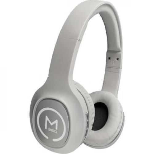 Morpheus 360 Tremors Wireless On Ear Headphones   Bluetooth 5.0 Headset With Microphone   HP4500W Left/500