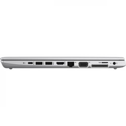 HP ProBook 640 G5 14" Touchscreen Notebook   1920 X 1080   Intel Core I5 (8th Gen) I5 8365U Quad Core (4 Core) 1.60 GHz   8 GB RAM   256 GB SSD   Natural Silver Left/500