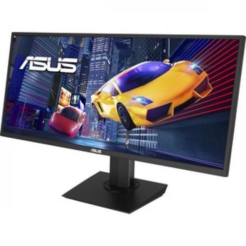 Asus VP348QGL 34" Class UW QHD Gaming LCD Monitor   21:9   Black Left/500