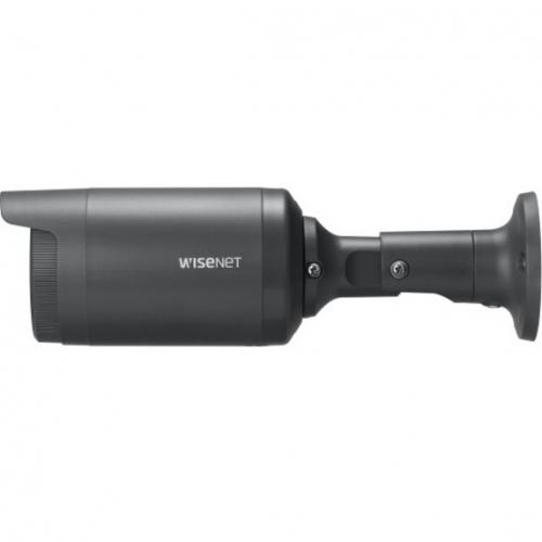 Wisenet LNO 6022R 2 Megapixel Outdoor HD Network Camera   Color, Monochrome   Bullet   Dark Gray Left/500