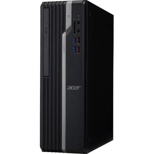 Acer Veriton X4665G Desktop Computer   Intel Core I7 9th Gen I7 9700 Octa Core (8 Core) 3 GHz   8 GB RAM DDR4 SDRAM   1 TB HDD   Black Left/500