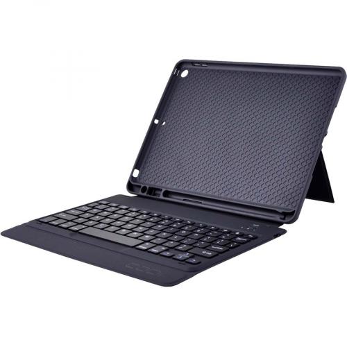 Codi Keyboard/Cover Case (Folio) For 10.2" Apple IPad (7th Generation) Tablet   Bump Resistant, Scratch Resistant, Wear Resistant   PU Leather, ABS Plastic, Thermoplastic Polyurethane (TPU)   Textured   7.8" Height X 10" Width X 0.7" Depth Left/500
