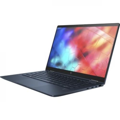 HP Elite Dragonfly 13.3" Touchscreen Convertible 2 In 1 Notebook   Intel Core I7 8th Gen I7 8665U   16 GB   512 GB SSD   Iridescent Blue Left/500