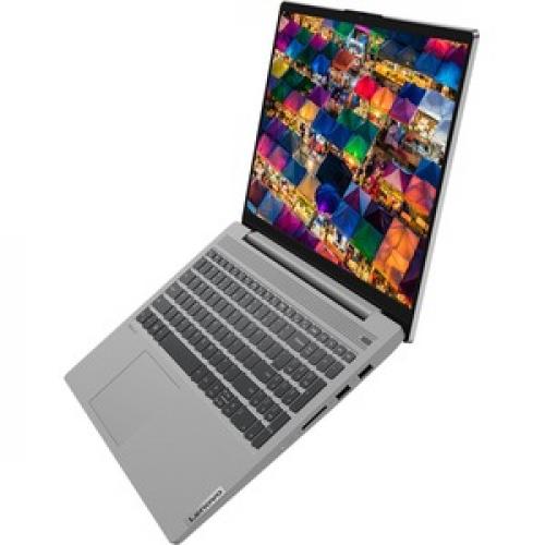 Lenovo IdeaPad 5 15.6" Laptop Intel Core I7 1065G7 8GB RAM 512GB SSD Platinum Gray   10th Gen I7 1065G7 Quad Core   Intel Iris Plus Graphics   Twisted Nematic (TN)   12 Hour Battery Life   Windows 10 Home Left/500