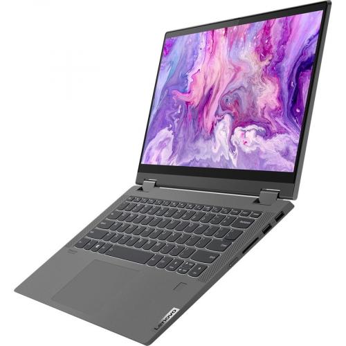 Lenovo IdeaPad Flex 5 14" 2 In 1 Touchscreen Laptop Intel Core I3 1005G1 8GB RAM 256GB SSD Graphite Grey Left/500