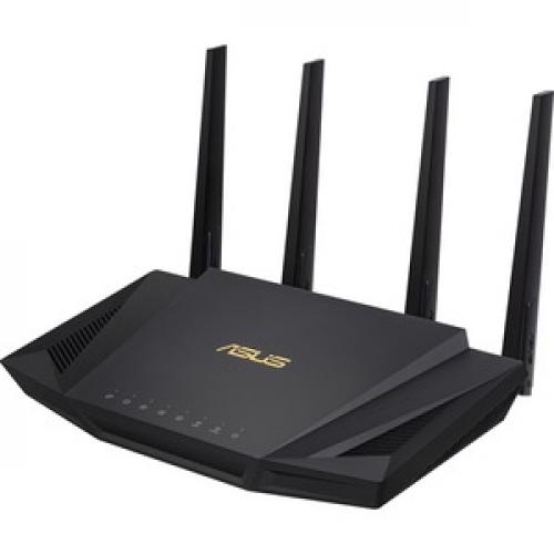 Asus AiMesh RT AX3000 Wi Fi 6 IEEE 802.11ax Ethernet Wireless Router Left/500