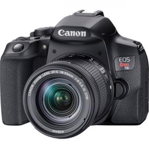 Canon EOS Rebel T8i 24.1 Megapixel Digital SLR Camera With Lens   0.71"   2.17" Left/500