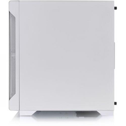 Thermaltake S100 Tempered Glass Snow Edition Micro Chassis Left/500