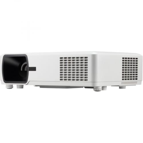 ViewSonic Bright 3500 Lumens WXGA Lamp Free LED Projector With HV Keystone And 360 Degree Flexible Installation, LAN Control, 10W Speaker, IP5X Dust Prevention For Home And Office (LS600W) Left/500