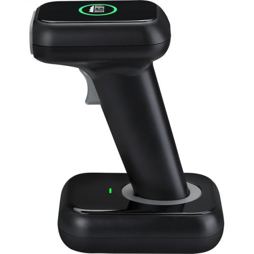 Adesso NuScan 2700R 2D Wireless Barcode Scanner With Charging Cradle Left/500