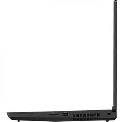 Lenovo ThinkPad P15 Gen 1 20ST003XUS 15.6" Mobile Workstation   Full HD   1920 X 1080   Intel Core I7 10th Gen I7 10750H Hexa Core (6 Core) 2.60 GHz   16 GB Total RAM   512 GB SSD   Glossy Black Left/500