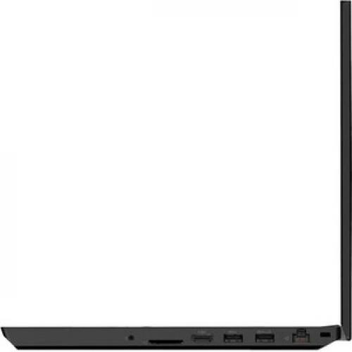 Lenovo ThinkPad P15v Gen 1 20TQ001HUS 15.6" Mobile Workstation   Full HD   1920 X 1080   Intel Core I7 10th Gen I7 10850H Hexa Core (6 Core) 2.70 GHz   32 GB Total RAM   512 GB SSD   Glossy Black Left/500