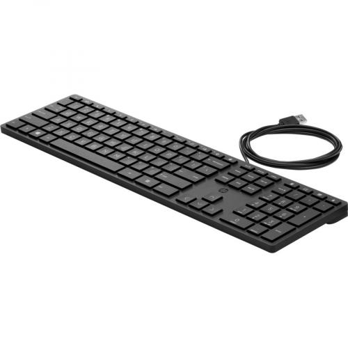 HP Wired Desktop 320K Keyboard Left/500