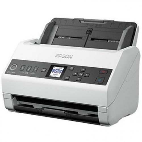 Epson DS 730N Sheetfed Scanner   600 Dpi Optical Left/500