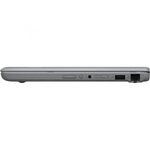 Asus BR1100F BR1100FKA XS04T 11.6" Touchscreen Rugged Convertible 2 In 1 Notebook   HD   1366 X 768   Intel Celeron N4500 Dual Core (2 Core) 1.10 GHz   4 GB Total RAM   128 GB Flash Memory   Dark Gray Left/500