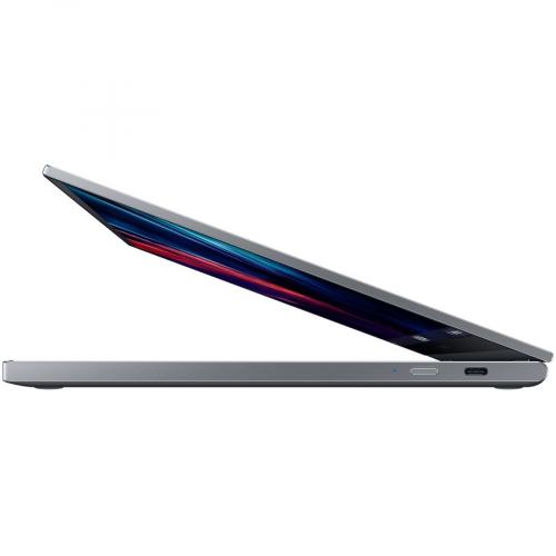 Samsung Galaxy Chromebook 2 XE530QDA KB2US 13.3" Touchscreen Convertible 2 In 1 Chromebook   Full HD   1920 X 1080   Intel Celeron 5205U 1.90 GHz   4 GB Total RAM   Mercury Gray Left/500