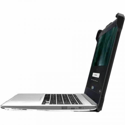 Extreme Shell L For HP G7/G6 Chromebook Clamshell 14" (Black/Clear) Left/500