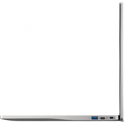 Acer Chromebook 317 CB317 1H CB317 1H C41X 17.3" Chromebook   Full HD   1920 X 1080   Intel Celeron N5100 Quad Core (4 Core) 1.10 GHz   4 GB Total RAM   32 GB Flash Memory   Sparkly Silver Left/500