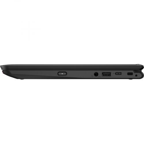 Lenovo ThinkPad Yoga 11e 6th Gen 20SES0PT00 11.6" Touchscreen Convertible 2 In 1 Notebook   HD   1366 X 768   Intel Core I5 8th Gen I5 8200Y Dual Core (2 Core) 1.30 GHz   8 GB Total RAM   256 GB SSD   Black Left/500
