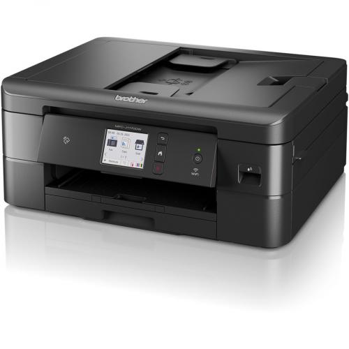 Brother MFC MFC J1170DW Inkjet Multifunction Printer Color Copier/Fax/Scanner 17 Ppm Mono/16.5 Ppm Color Print 6000x1200 Dpi Print Automatic Duplex Print 150 Sheets Input Color Flatbed Scanner 1200 Dpi Optical Scan Color Fax Wireless LAN Left/500