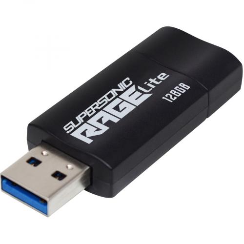 Patriot Memory Supersonic Rage Lite USB 3.2 Gen 1 Flash Drives   128GB Left/500