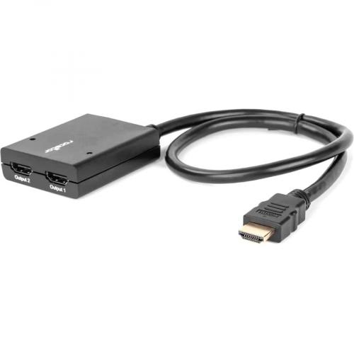 Rocstor 2 Port HDMI Splitter With USB Power 4K Left/500