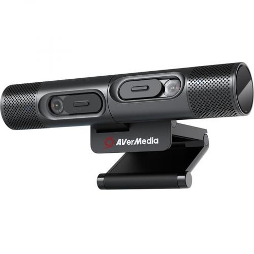 AVerMedia PW313D DualCam, 2 In 1 Webcam For Remote Learning, Conferencing And Hosting Meetings, 2 Autofocus Cameras And Mics, Works With Zoom, Teams And Skype, TAA/NDAA Compliant Left/500