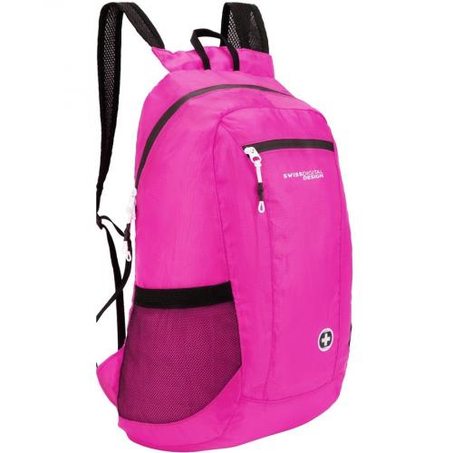 Swissdigital Design Seagull SD1595 46 Rugged Carrying Case (Backpack) For 16" Apple Notebook, Accessories, Tablet, Cell Phone, MacBook Pro   Fuchsia Left/500