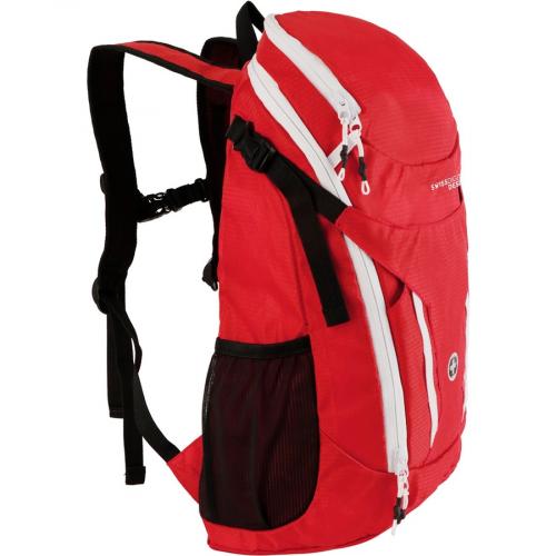 Swissdigital Design Kangaroo SD1596 42 Rugged Carrying Case (Backpack) For 16" Apple Notebook, MacBook Pro, Accessories, Tablet, Cell Phone   Red Left/500