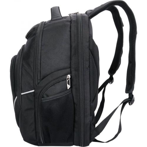 Swissdigital Design TERABYTE J16BT 1 Carrying Case (Backpack) For 15.6" To 16" Apple Travel, Notebook, MacBook Pro   Black Left/500