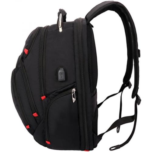 Swissdigital Design Pixel SD 857 Carrying Case (Backpack) For 15.6" To 16" Apple IPhone IPad Notebook, MacBook Pro   Black Left/500