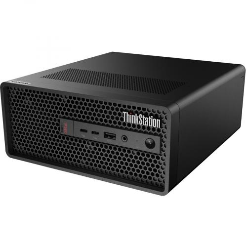 Lenovo ThinkStation P360 Ultra 30G1000GUS Workstation   1 X Intel Core I7 Hexadeca Core (16 Core) I7 12700K 12th Gen 3.60 GHz   32 GB DDR5 SDRAM RAM   1 TB SSD   Ultra Small Left/500