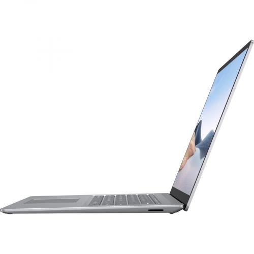 Microsoft Surface Laptop 4 15" Touchscreen Notebook   2256 X 1504   Intel Core I7 11th Gen I7 1185G7 Quad Core (4 Core) 3 GHz   16 GB Total RAM   512 GB SSD   Platinum Left/500