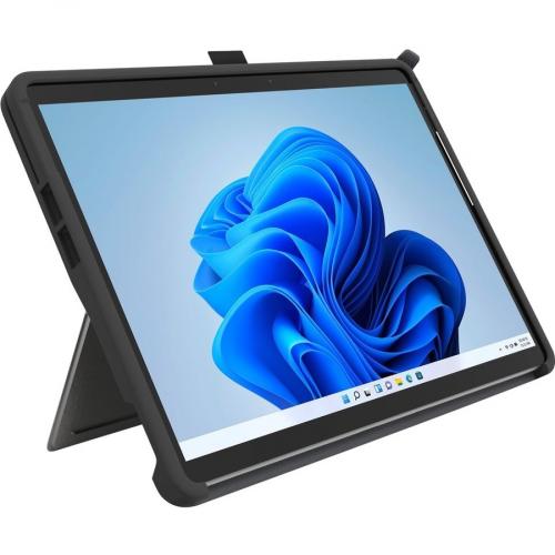 Kensington BlackBelt K96540WW Rugged Carrying Case Microsoft Surface Pro 9, Surface Pro Tablet   Black Left/500