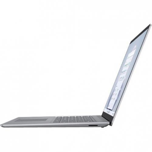 Microsoft Surface Laptop 5 15" Touchscreen Notebook   2496 X 1664   Intel Core I7 12th Gen I7 1265U 1.80 GHz   Intel Evo Platform   8 GB Total RAM   512 GB SSD   Platinum Left/500