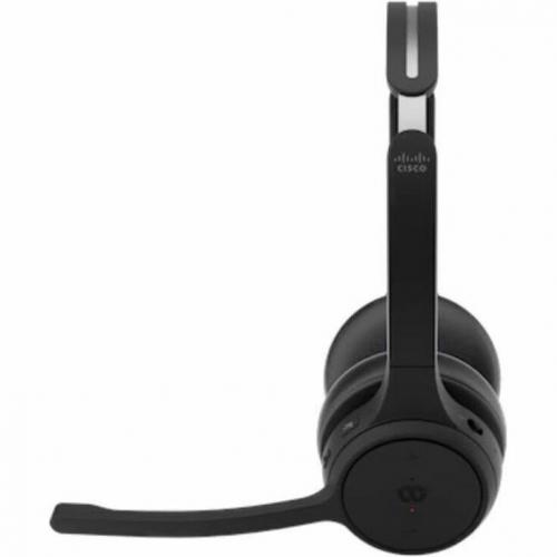 Cisco Dual Ear, Carbon Black Headset Bundle Left/500