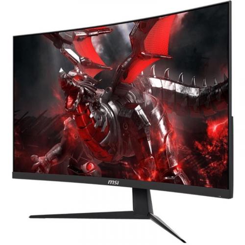 MSI G321CU 32" Class 4K UHD Curved Screen Gaming LCD Monitor   16:9 Left/500