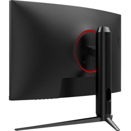 MSI Optix G271CQP E2 27" Class WQHD Curved Screen Gaming LCD Monitor   16:9   Metallic Black Left/500