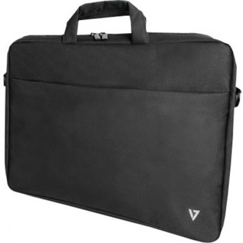 V7 Essential CTK14 BLK Carrying Case (Briefcase) For 14.1" Notebook   Black Left/500