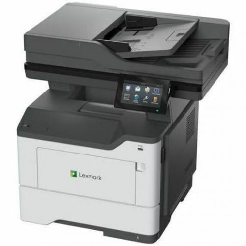 Lexmark MX532adwe Wired & Wireless Laser Multifunction Printer   Monochrome   TAA Compliant Left/500